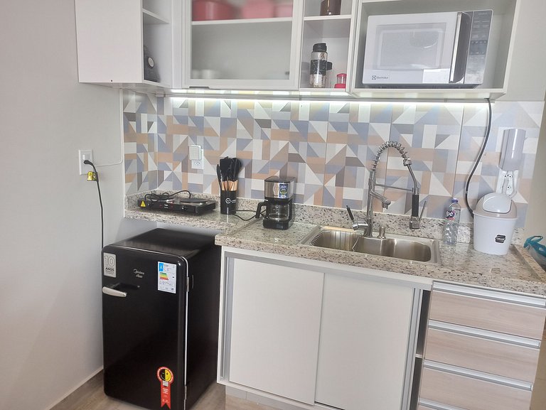 Loft Moriá 102 | Loft Vista Mar da Praia Grande