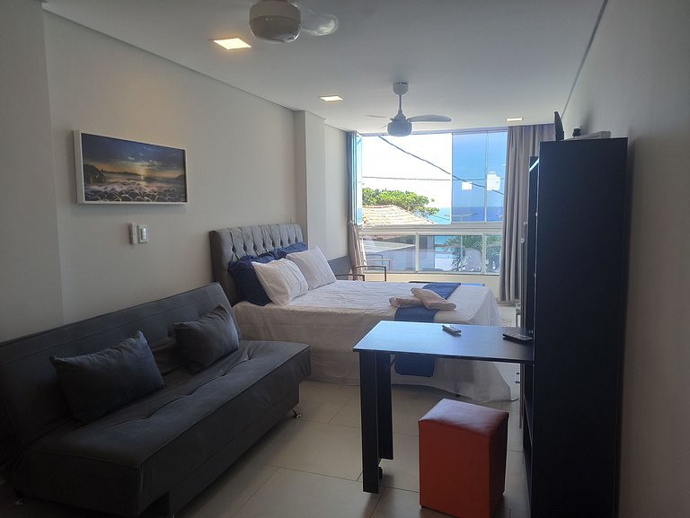 Loft Moriá 101 | Loft Vista Mar da Praia Grande